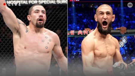 Robert Whittaker vs. Khamzat Chimaev result: Khamzat scores first-round submission victory