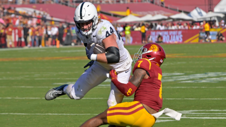 Penn State’s humble hero: Tyler Warren’s historic performance wills No. 4 Nittany Lions to key road victory