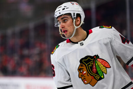 Blackhawks’ Crevier Said He ‘Almost Missed It’ After Scoring First Career Goal