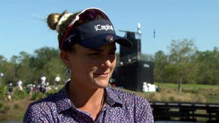 Thompson grateful for fans as she leaves LPGA Tour