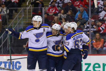 Robert Thomas Ties Second-Fastest Goal In Blues History Wednesday against Devils