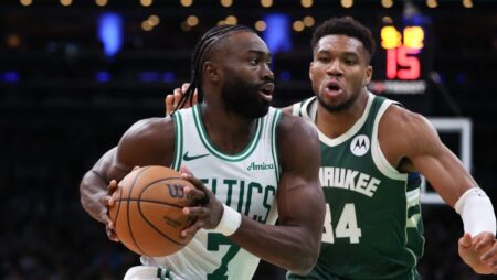 Jaylen Brown fires back at Nike for ‘childish’ Giannis reference