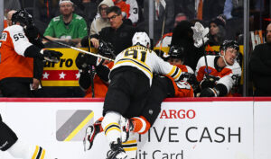 After losing Ersson early, Flyers get shut out by Bruins