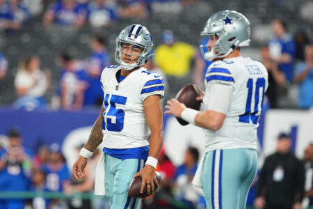 Jerry Jones not ready to give Trey Lance a look as Cowboys quarterback