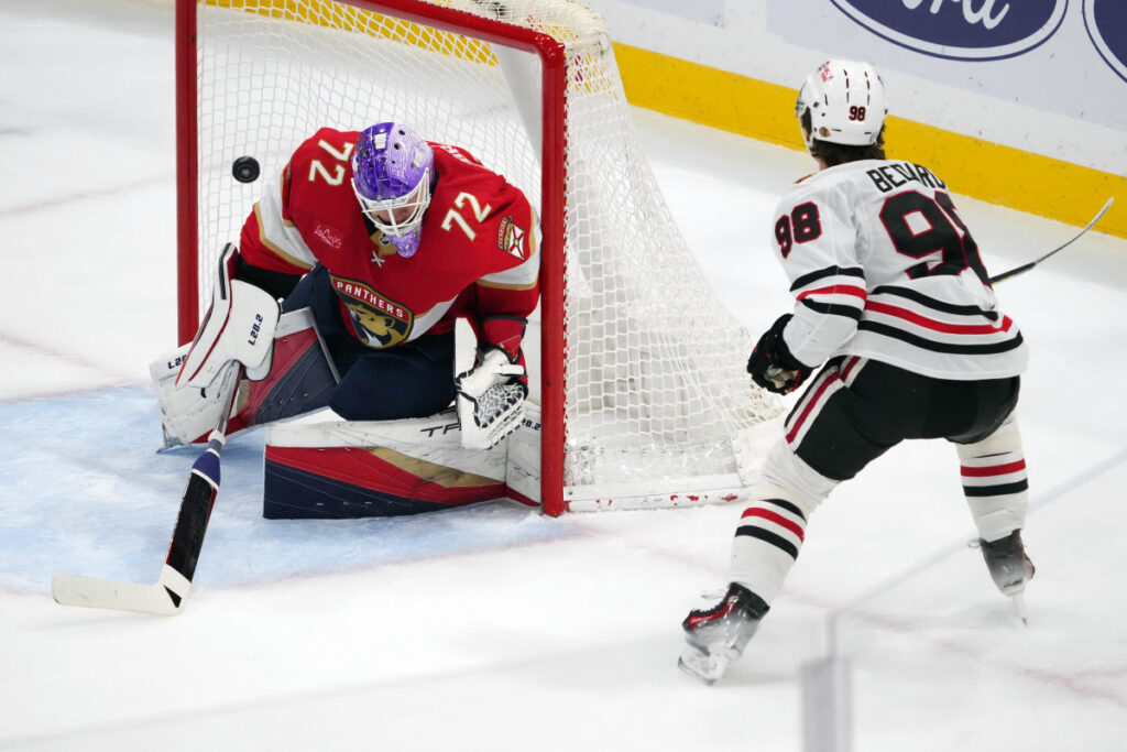 Quick road trip ends with matchup against Connor Bedard, Blackhawks