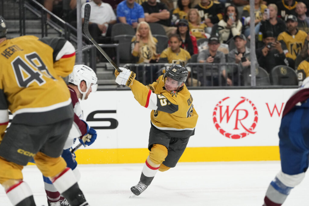 Vegas Golden Knights Recall Victor Olofsson And Cal Burke