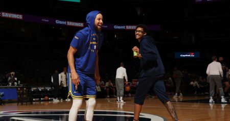 Warriors’ Steph Curry Sends Jordan Poole a Signed Jersey with Message After Win