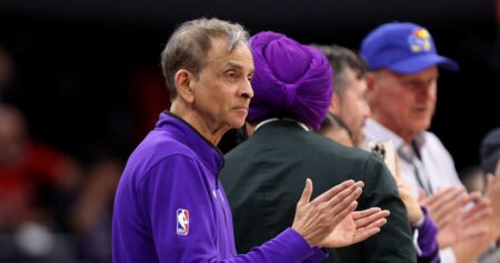 Photo: Kings’ Vivek Ranadive Wears ‘They Not Like Us’ Shirt amid Drake-DeRozan Beef