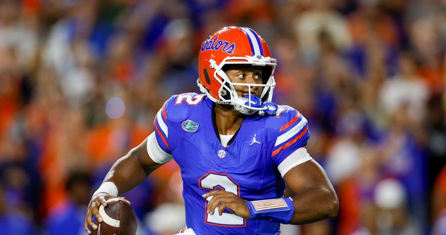 Report: Florida’s DJ Lagway to Be Game-Time Decision vs. Texas After Hamstring Injury