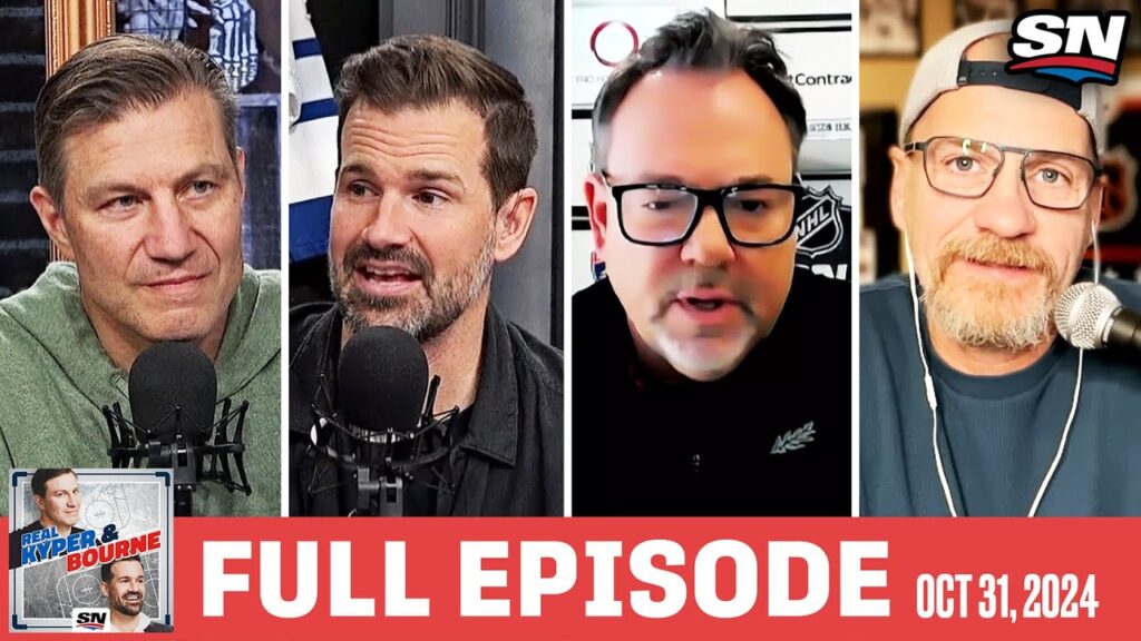 Liljegren Sent to San Jose & the McDavid-Less Oilers | Real Kyper & Bourne Full Episode