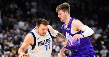 Luka Dončić, Mavs Lose to Jazz Without Kyrie as NBA Fans Blast 4-Game Losing Streak