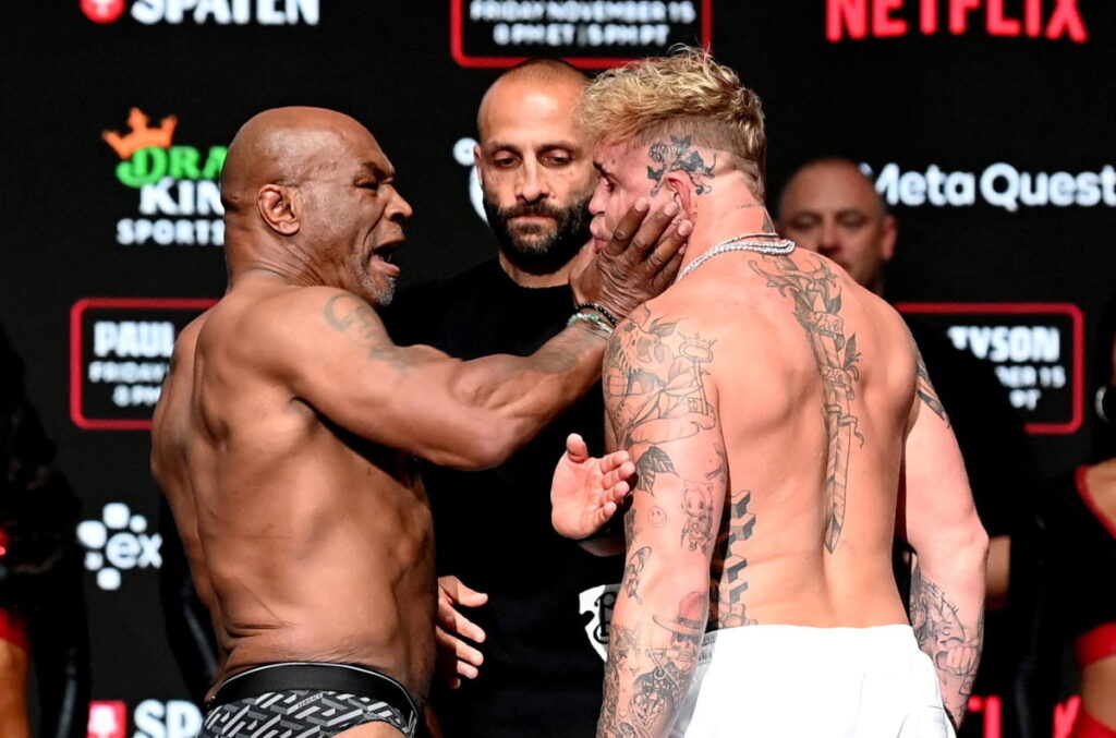 Mike Tyson vs. Jake Paul slap video, start time, full fight card, odds and rules for Netflix fight