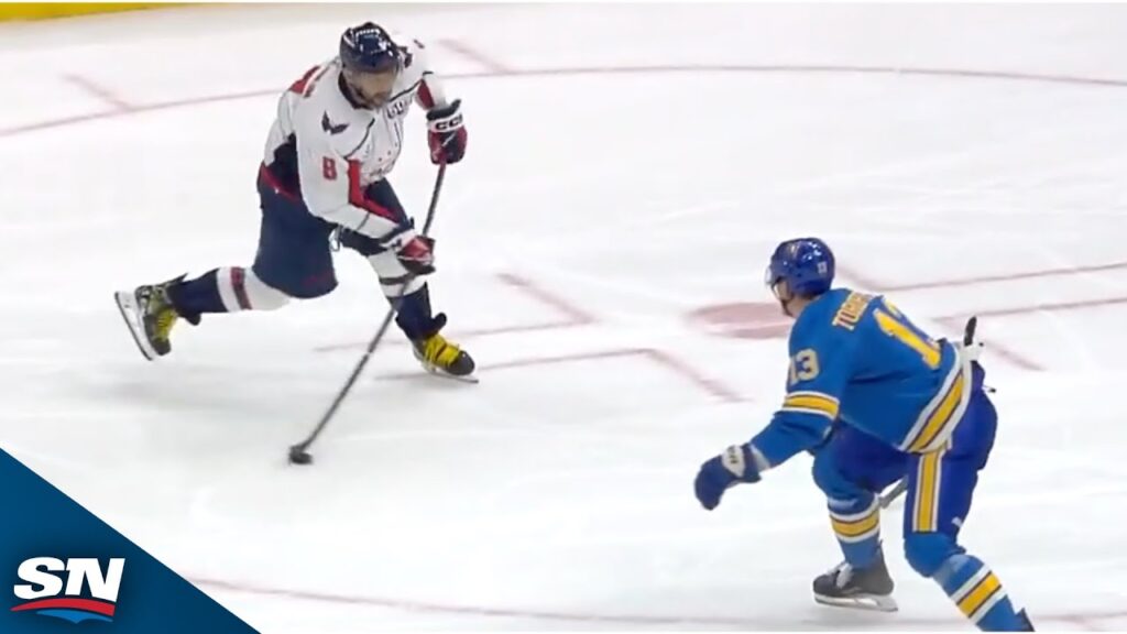 Capitals’ Alex Ovechkin Finds The Top Corner With Wicked Wrist Shot