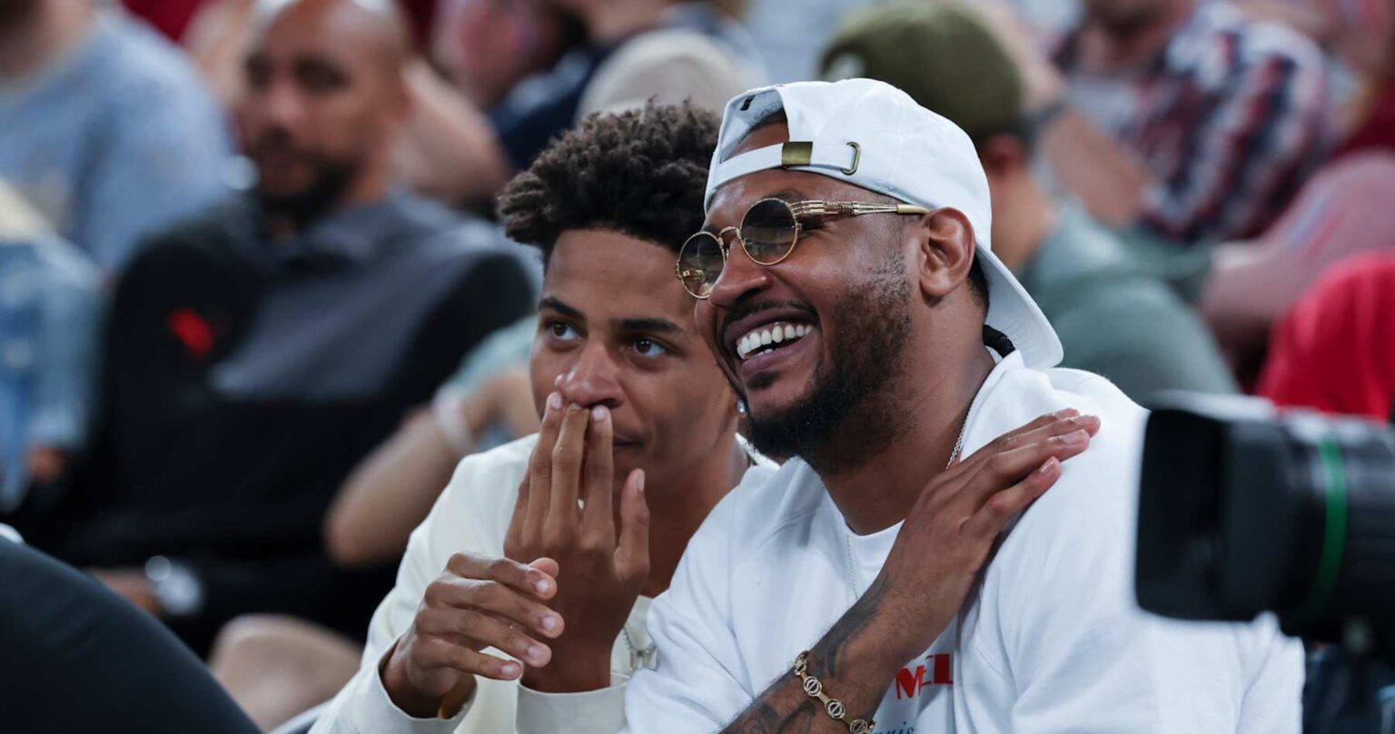 Carmelo Anthony Drops Hype Video in Honor of Son Kiyan’s Commitment to Syracuse