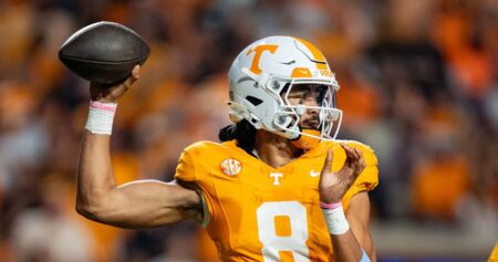 Report: Nico Iamaleava to Be QB1 for Tennessee vs. Georgia After Injury vs. Ole Miss