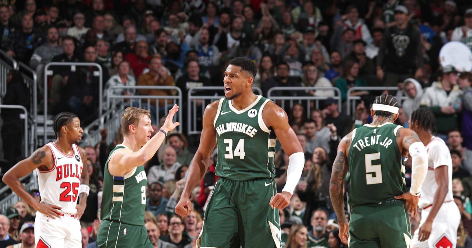 Giannis Antetokounmpo Hailed as ‘Dominant’ by NBA Fans in Bucks Win vs. LaVine, Bulls