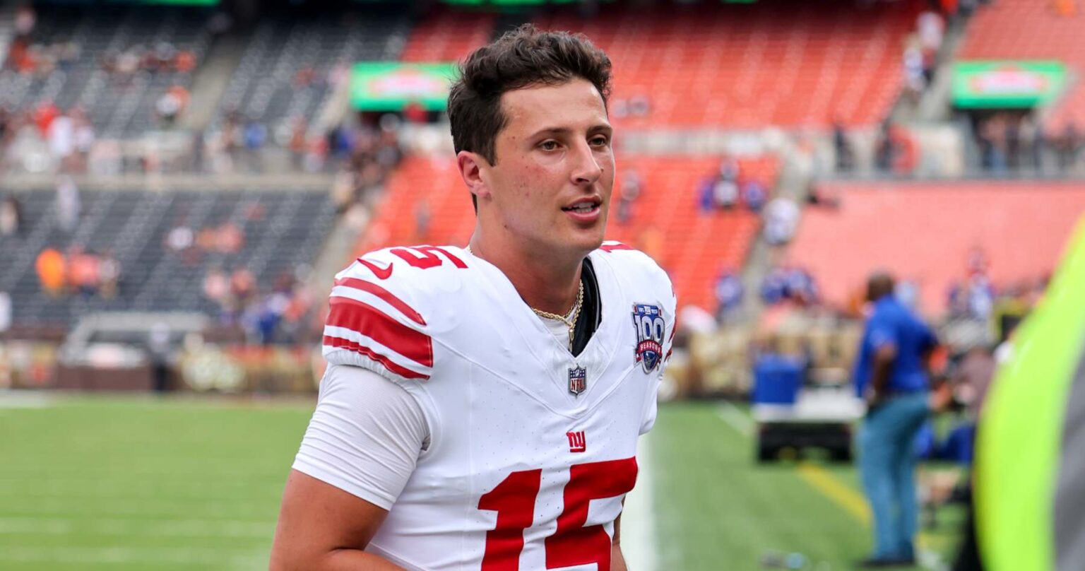 Tommy DeVito ‘Sticking to Football’ as Giants’ QB1 After ‘Fun and Games’ Last Year