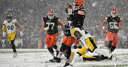 Jameis Winston, Browns Thrill Fans with Snow Game Win vs. Russell Wilson, Steelers