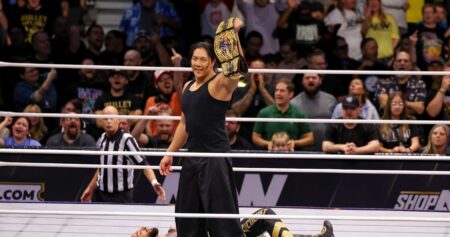 Takeshita Beats Ricochet to Retain AEW TNT International Title at Full Gear 2024