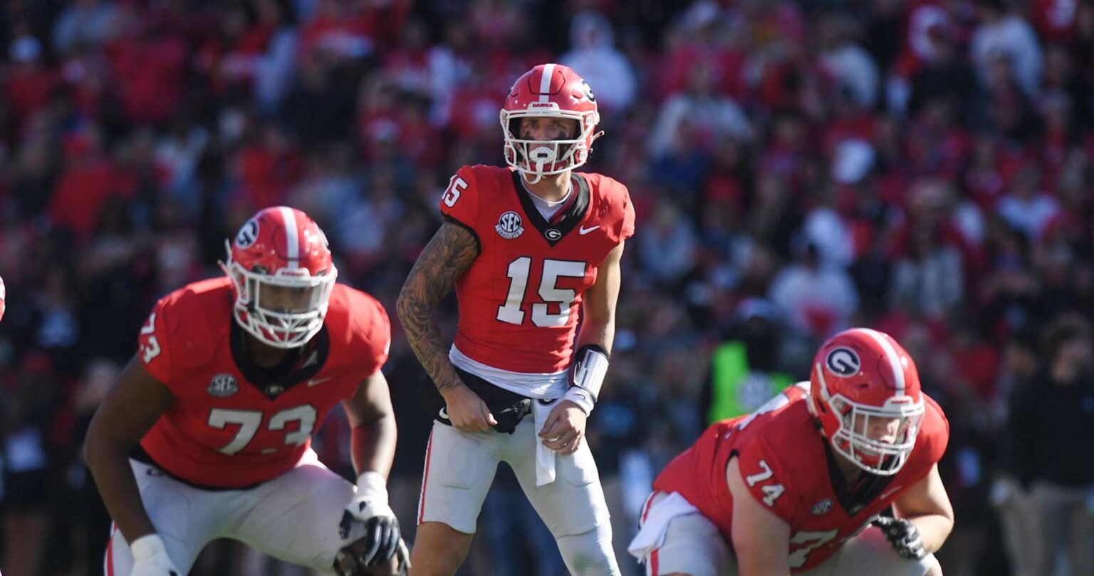 Georgia Clinches Spot in 2024 SEC Title Game Ahead of Latest CFP Bracket Rankings