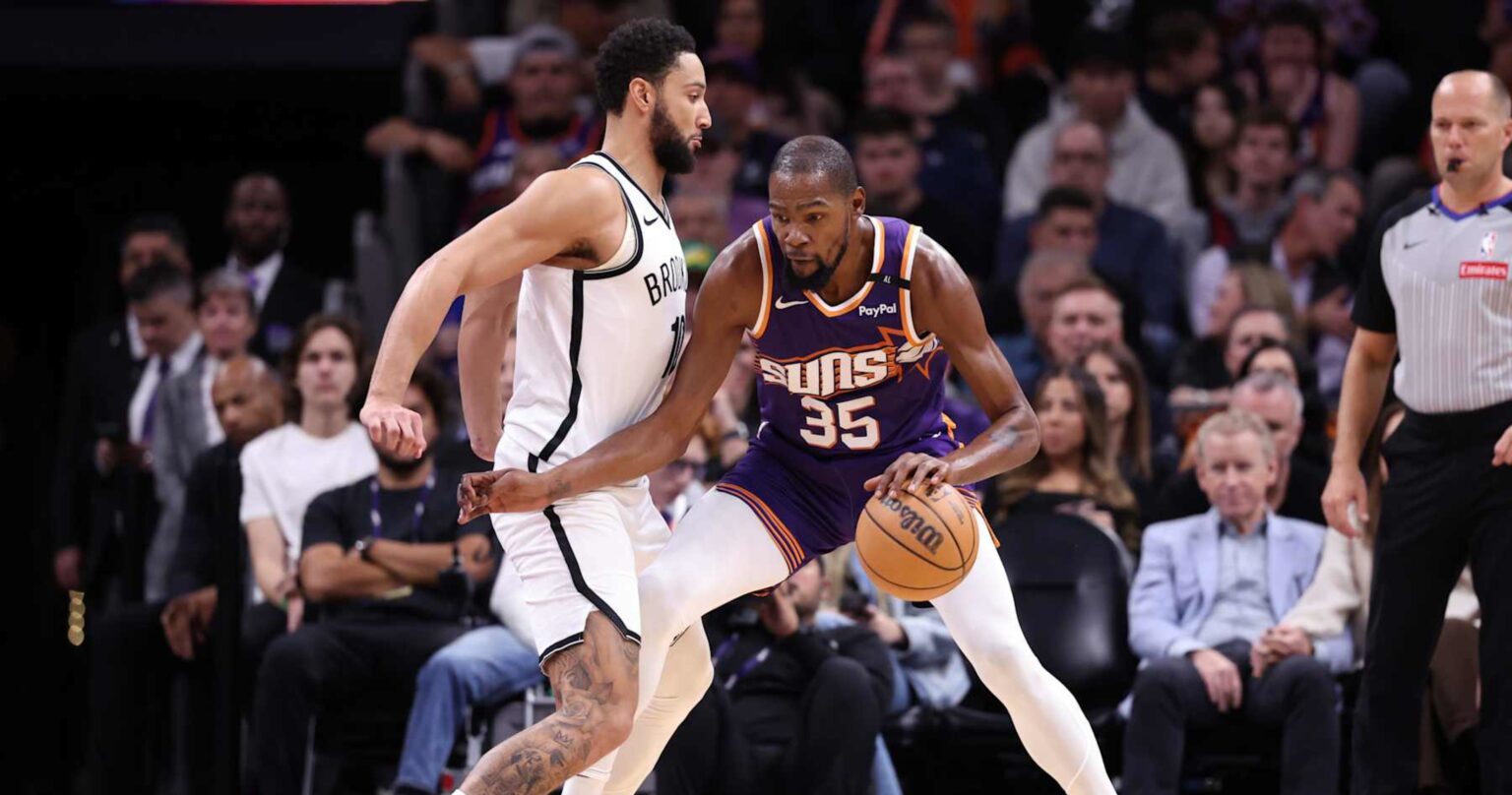 Kevin Durant, Suns Lose to Nets as Ben Simmons, Tyrese Martin Surprise NBA Fans