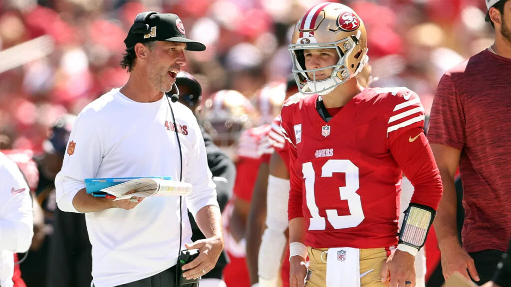 Shanahan dispels notion Purdy has regressed in third 49ers season