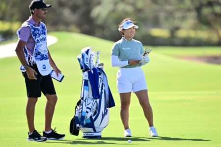 Ace helps Jeon grab share of LPGA Annika lead with Hull