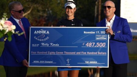 2024 Annika prize money: Nelly Korda closing in on LPGA single-season record