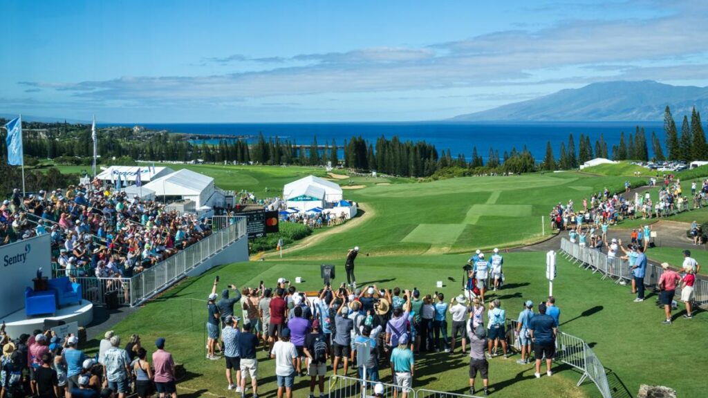 How many players are eligible for The Sentry at Kapalua?