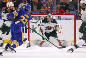 Sabres Goalied In Shutout Loss To Minnesota