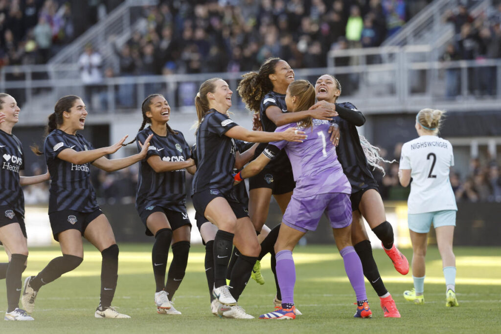 Washington Spirit advances to NWSL Championship after thrilling penalty shootout win over Gotham