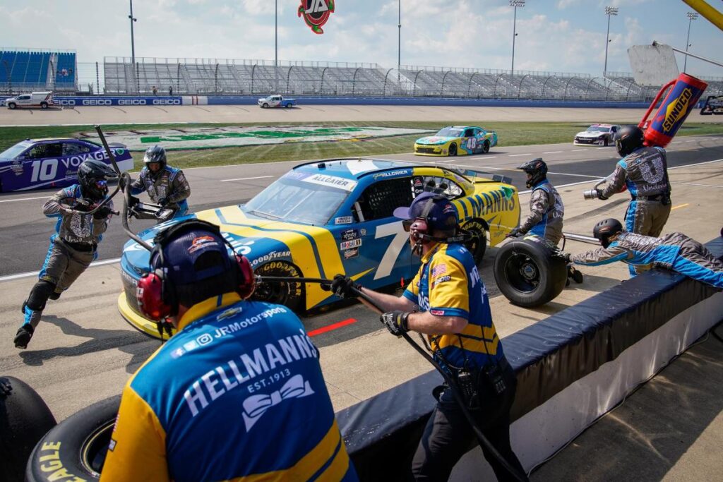 Justin Allgaier involved in NASCAR Xfinity practice crash ahead of championship race