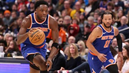 Britain’s Anunoby stars as Knicks beat Nuggets