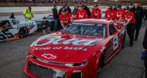 Return of iconic Budweiser No. 8 unites Junior Nation at Florence Motor Speedway