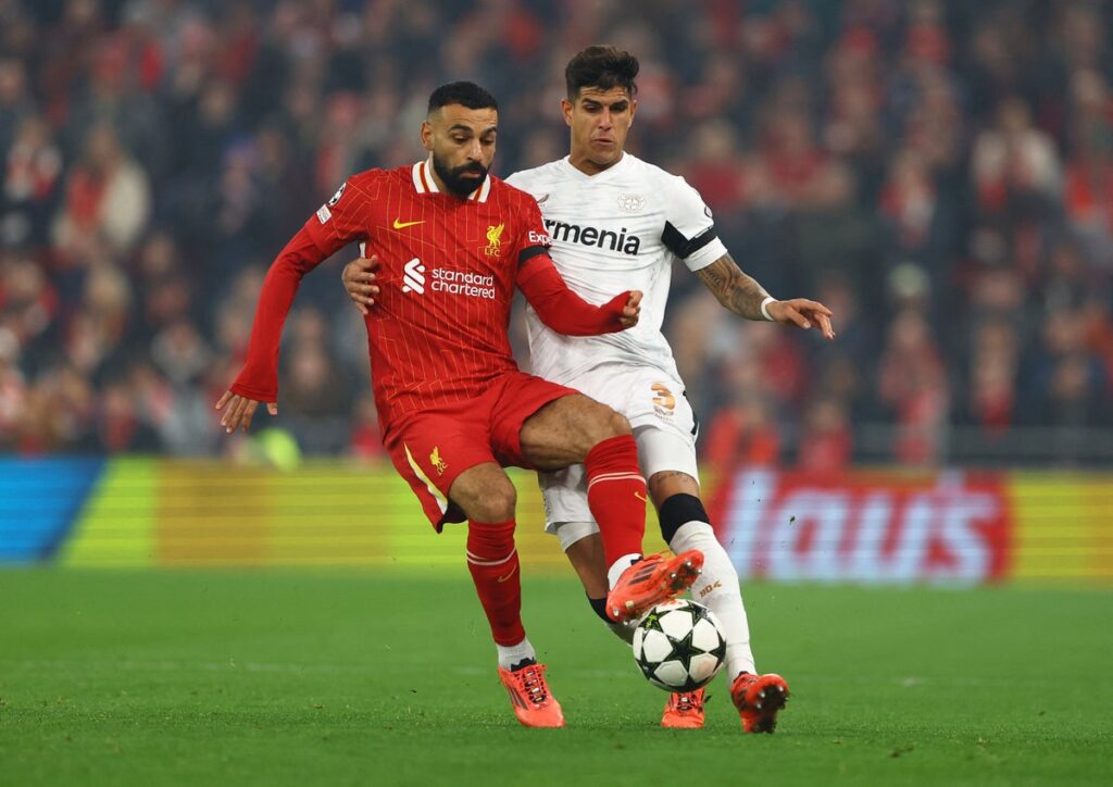 Liverpool vs Bayer Leverkusen LIVE: Champions League score and updates as Gakpo and Diaz start