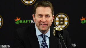 Joe Sacco reflects on first win as Bruins interim head coach