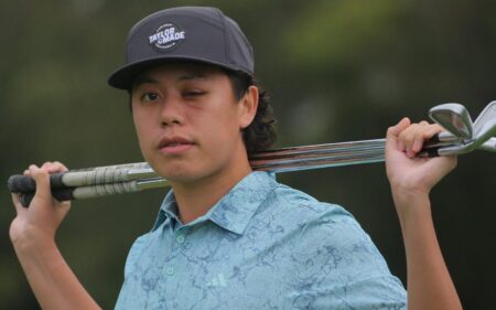 Rising golf star Jeffrey Guan loses sight in one eye after being hit by ball in pro-am