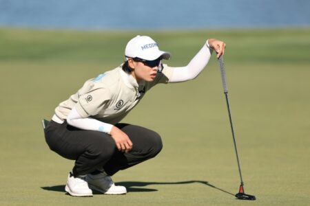 South Korean An grabs lead at LPGA Tour Championship