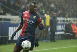 Picture: Balotelli reacts to Serie A return with Genoa