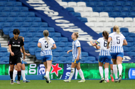 🎥 Brighton defender opens her account in style against West Ham