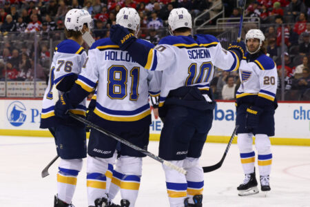 St. Louis Blues Player Of The Game vs. New Jersey Devils: Dylan Holloway