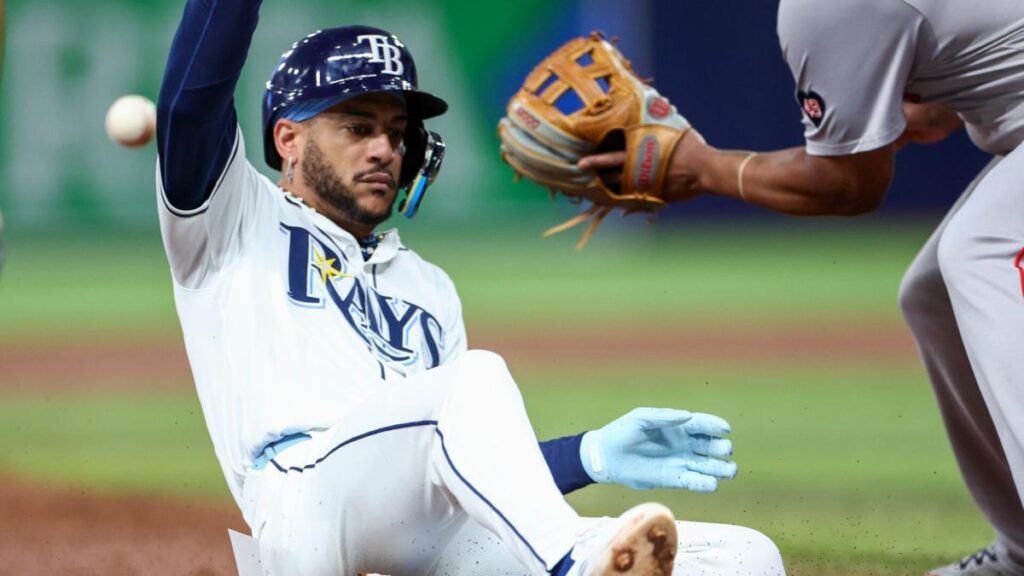 Mets acquire center fielder Jose Siri from Rays for reliever Eric Orze