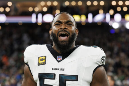 NFL news, injury updates: Eagles lose Brandon Graham, Darius Slay vs. Rams, Gardner Minshew out for the year with Raiders