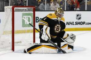 Which NHL Goalie’s Slump Is More Concerning: Bruins’ Swayman Or Panthers’ Bobrovsky?