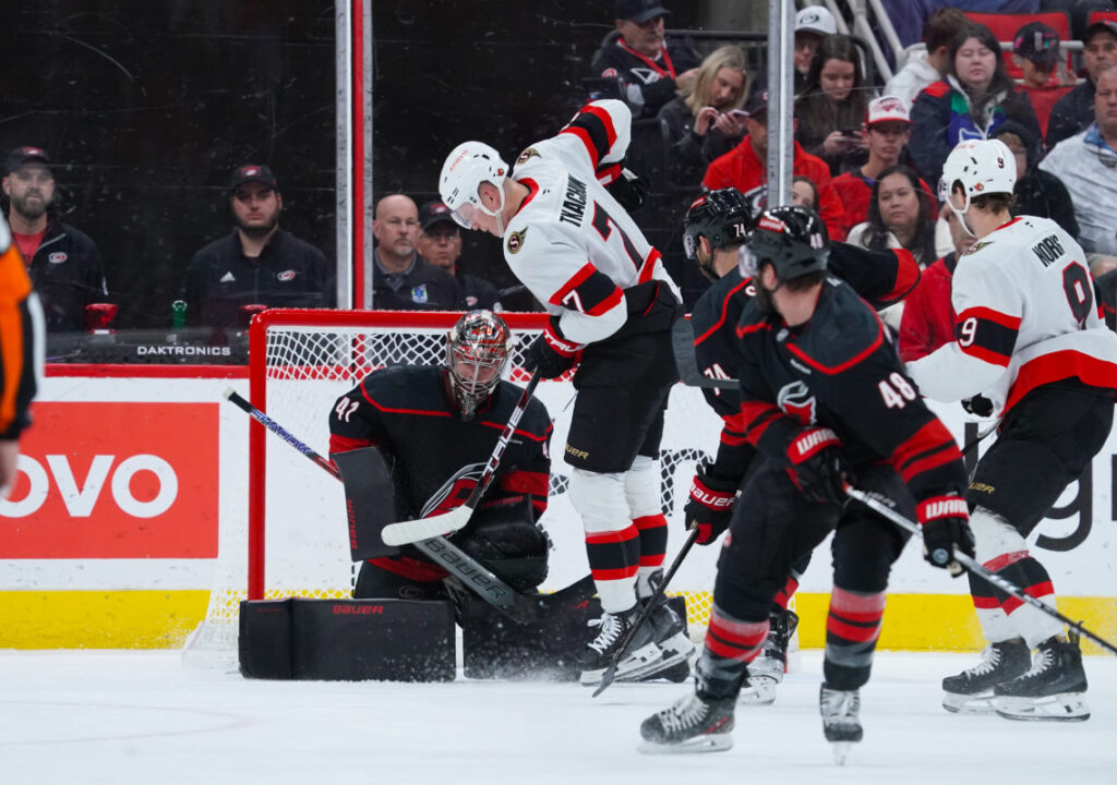 Ottawa Senators Fall 4-0 At Carolina Amid Fan Outrage Over Officiating