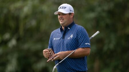 Patrick Reed cards third-round 59 to grab lead in Hong Kong