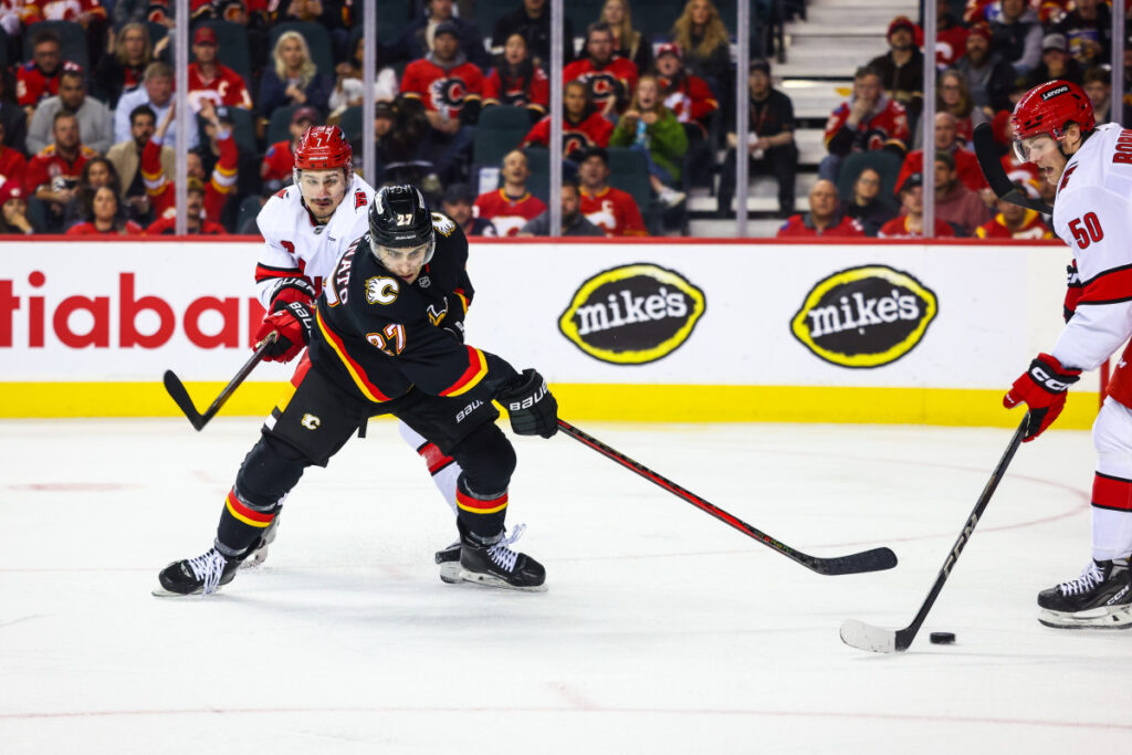 Calgary Flames Recall Matt Coronato, Assign Samuel Honzek To Wranglers