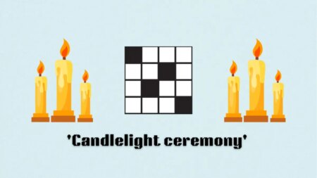 ‘Candlelight ceremony’ NYT Mini Crossword puzzle clues answer and hints