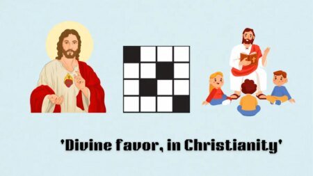 ‘Divine favor, in Christianity’ NYT Mini Crossword puzzle clues answer and hints