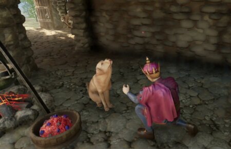 How to tame a dog in Enshrouded